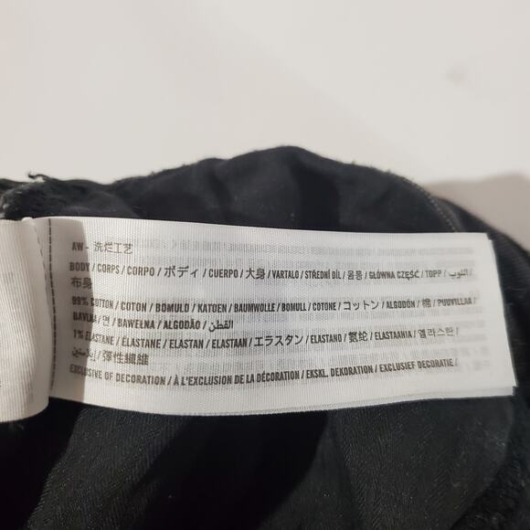 Abercrombie & Fitch Ankle Straight Ultra High Rise Jeans Womens Size 28 6S Gray - Picture 11 of 12